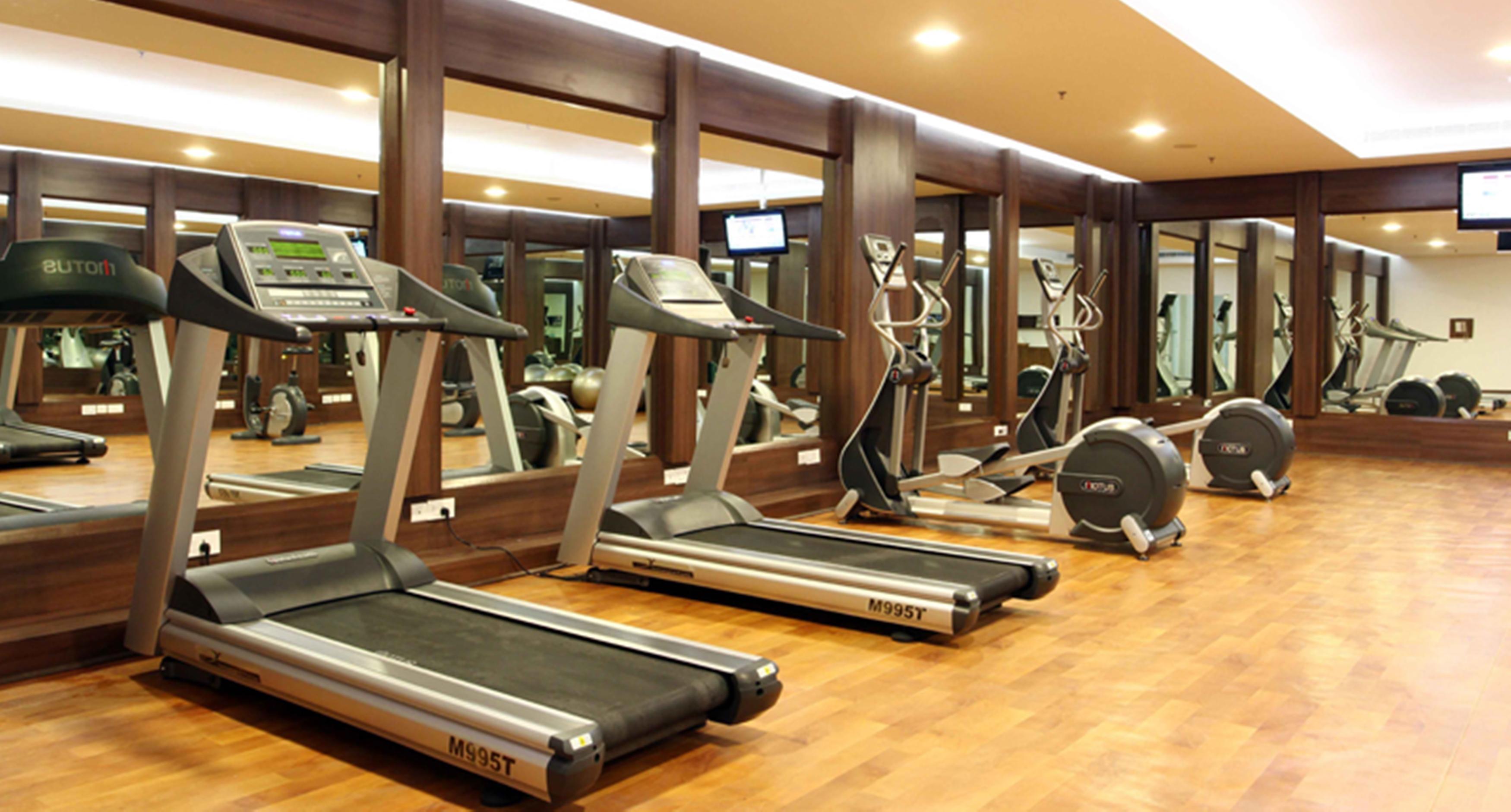 Welcomhotel By Itc Hotels, Dwarka, New Delhi Exteriér fotografie A gym in a hotel