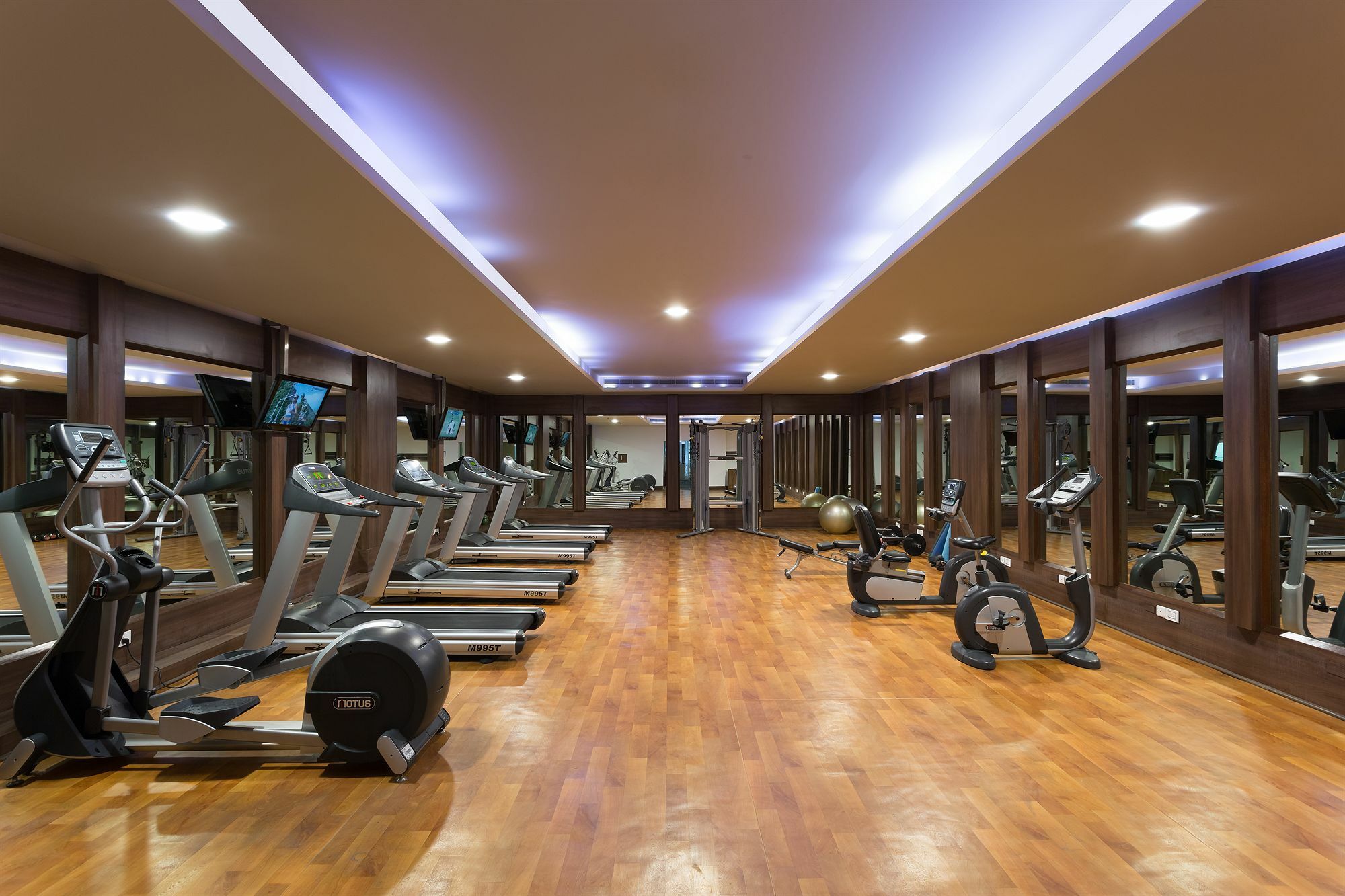 Welcomhotel By Itc Hotels, Dwarka, New Delhi Exteriér fotografie The gym at the hotel