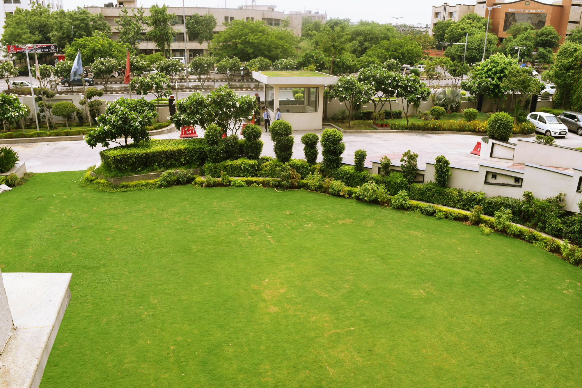 Welcomhotel By Itc Hotels, Dwarka, New Delhi Exteriér fotografie A view of the campus